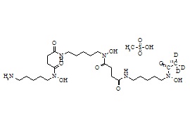 PUNYW26424553 <em>Deferoxamine-13C2</em>-d3 <em>Mesylate</em>