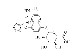 PUNYW10451357 4-Hydroxy <em>duloxetine</em> glucuronide