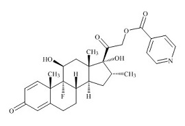 PUNYW13668372 Desoximetasone <em>Impurity</em> 16 (<em>Dexamethasone</em> Isonicotinate)
