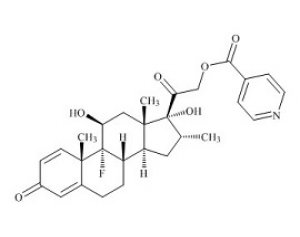 PUNYW13668372 Desoximetasone Impurity 16 (Dexamethasone Isonicotinate)