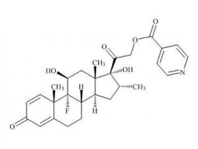 PUNYW13668372 Desoximetasone Impurity 16 (Dexamethasone Isonicotinate)