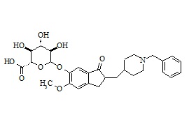 <em>PUNYW9438252</em> <em>6-O-Desmethyl</em> <em>Donepezil</em> <em>Glucuronide</em> (<em>Mixture</em> of <em>Diastereomers</em>)