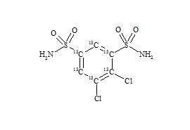 PUNYW27205403 <em>Dichlorphenamide</em>-13C6 (Diclofenamide-13C6)