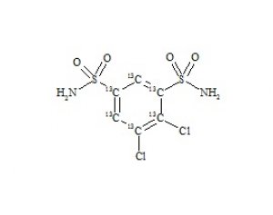 PUNYW27205403 Dichlorphenamide-13C6 (Diclofenamide-13C6)