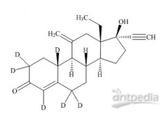PUNYW19411491 Desogestrel EP Impurity D-d6 (Etonogestrel-d6, 3-Keto-Desogestrel-d6)