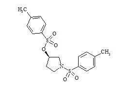 PUNYW11746359 <em>1-Tosyl</em>-(<em>3S</em>)-tosyloxy <em>pyrrolidine</em>