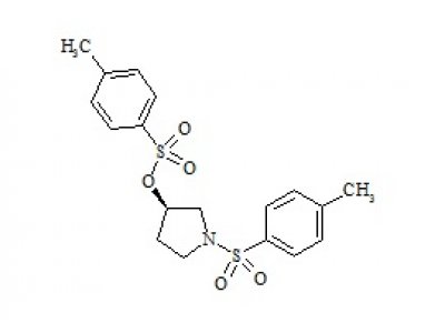 PUNYW11746359 1-Tosyl-(3S)-tosyloxy pyrrolidine