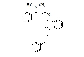 PUNYW15041198 Dapoxetine <em>Impurity</em> 5 (<em>Mixture</em> of <em>Z</em> and <em>E</em> <em>Isomers</em>)