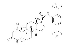 PUNYW9790355 <em>Dutasteride</em> EP Impurity F (1-Chloro <em>Dihydro</em> <em>Dutasteride</em>)