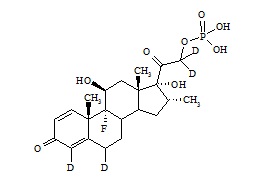 PUNYW7546309 <em>Dexamethasone</em> <em>21</em>-Phosphate-d4