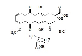 PUNYW22526558 8-Desacetyl-8-Carboxy <em>Daunorubicin</em> <em>Hydrochloride</em>