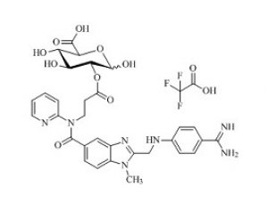 PUNYW4662335 Dabigatran Acyl-O-2-D-Glucuronide Trifluoroacetic Acid Salt