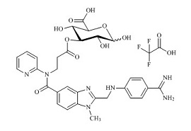 PUNYW4669552 Dabigatran <em>Acyl-O-3-D-Glucuronide</em> Trifluoroacetic <em>Acid</em> Salt