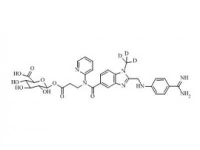 PUNYW4675290 Dabigatran Acyl-beta-D-Glucuronide-d3