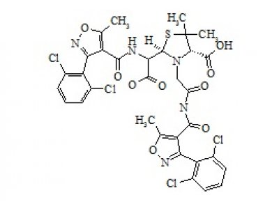 PUNYW19636325 DCMICAA Adduct of Dicloxacillin peniclloic acids