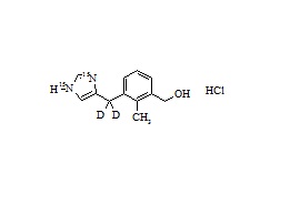 <em>PUNYW24626156</em> <em>3-Hydroxy</em> <em>Detomidine</em>-15N2,<em>d2</em> <em>Hydrochloride</em>