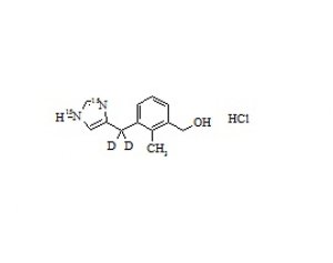 PUNYW24626156 3-Hydroxy Detomidine-15N2,d2 Hydrochloride