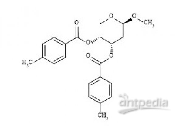 PUNYW7667437 Decitabine Impurity 6 (beta-D-Erythro-Pentopyranoside-Methyl-2-Deoxy-bis(4-methylbenzoate))