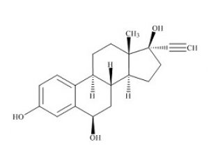 PUNYW3485370 Ethynylestradiol EP Impurity F (6-beta-Hydroxy Ethynylestradiol)