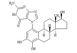 PUNYW3557412 4-Hydroxy estradiol 1-N7-<em>guanine</em>