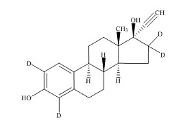 PUNYW3472535 <em>17-alpha-Ethynylestradiol</em>-2,4,16,16-d4