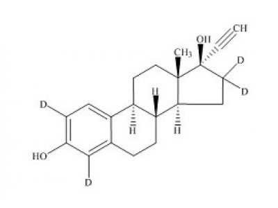 PUNYW3472535 17-alpha-Ethynylestradiol-2,4,16,16-d4