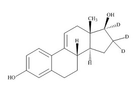 PUNYW3578189 <em>Estradiol</em> Hemihydrate <em>EP</em> <em>Impurity</em> D-d3 (delta-9(11)-<em>Estradiol</em>-d3)