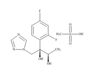 PUNYW14676418 Efinaconazole Related Impurity 7 Mesylate