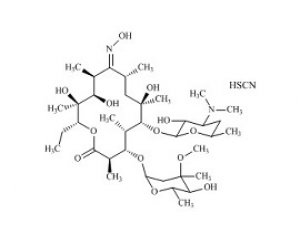 PUNYW9511183 Erythromycin A 9-Oxime Thiocyanate