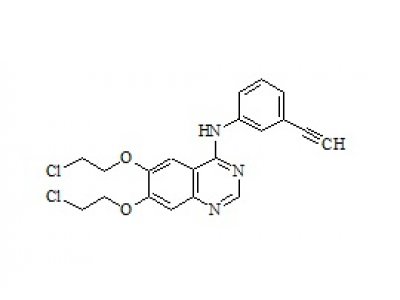 PUNYW5235334 Erlotinib impurity, 6,7-bis(2-chloroethoxy)