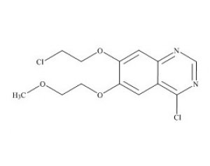 PUNYW5261329 Erlotinib Impurity 2 (4-Chloro-7-(2-Chloroethoxy)-6-(2-Methoxyethoxy)-Quinazoline)