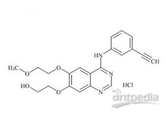 PUNYW5226352 Erlotinib O-Desmethyl Metabolite Isomer (M13) HCl