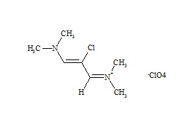 PUNYW10278481 <em>Etoricoxib</em> <em>Impurity</em> 25 (2-Chloro-N,N-Dimethyl Aminotrimethinium Perchlorate)