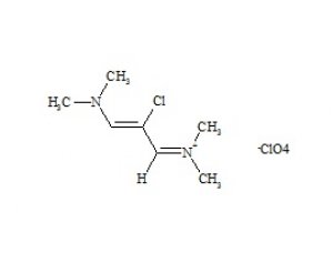 PUNYW10278481 Etoricoxib Impurity 25 (2-Chloro-N,N-Dimethyl Aminotrimethinium Perchlorate)