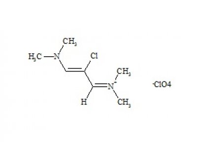 PUNYW10278481 Etoricoxib Impurity 25 (2-Chloro-N,N-Dimethyl Aminotrimethinium Perchlorate)