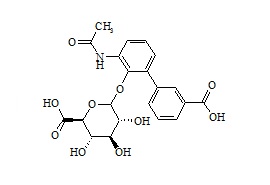 PUNYW18037526 <em>Eltrombopag</em> Related Compound (N-Acetyl -SB-611855 Glucuronide)