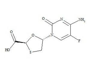 PUNYW6959173 (2S,5S)-Emtricitabine Carboxylic Acid