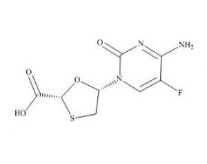 PUNYW6878172 (2R,5S)-Emtricitabine Carboxylic Acid