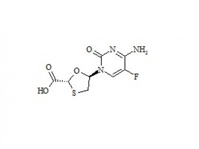 PUNYW6898222 (2R,5R)-Emtricitabine Carboxylic Acid