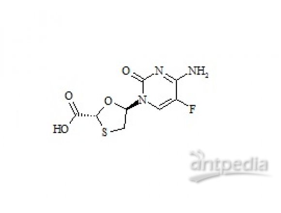 PUNYW6898222 (2R,5R)-Emtricitabine Carboxylic Acid