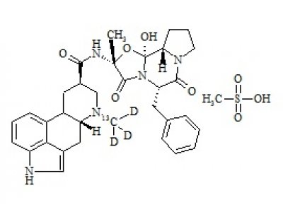 PUNYW18717595 Dihydro Ergotamine-13C-d3 Mesylate