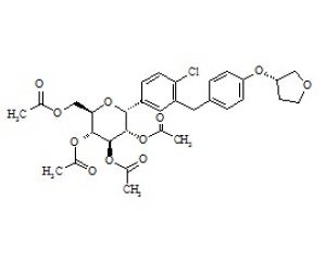 PUNYW5308314 (S)-Empagliflozin Peracetyl Impurity