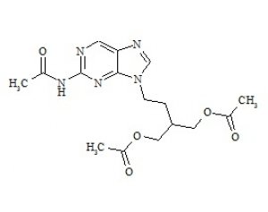 PUNYW14089326 Famciclovir N-Acetyl Impurity