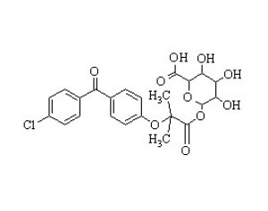 PUNYW17828262 Fenofibric Acyl Glucuronide