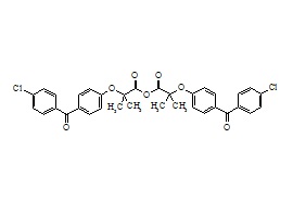 PUNYW17833577 <em>Fenofibrate</em> Acid Dimer <em>Impurity</em>