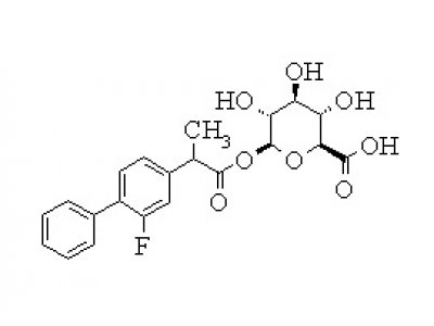 PUNYW10821107 Flurbiprofen Acyl Glucuronide (racemic mixture)