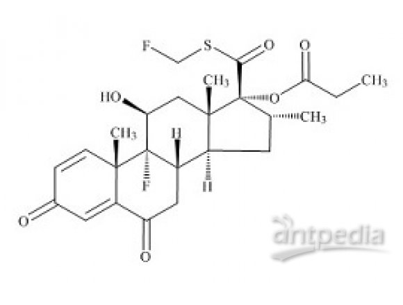 PUNYW10913271 Fluticasone Impurity 15 (6-Desfluoro-6-Oxo Propionate)