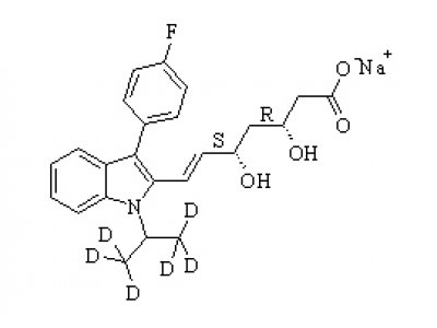 PUNYW17877200 (3R,5S)-Fluvastatin-d6 Sodium Salt
