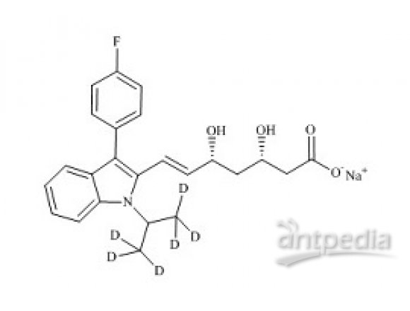 PUNYW17874465 (3S,5R)-Fluvastatin-d6 Sodium Salt