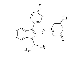 PUNYW17871344 <em>Fluvastatin</em> <em>lactone-mixture</em> of four isomers